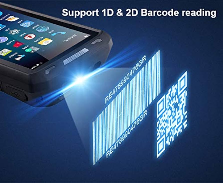 Amazon.com : RUGLINE Android 13 2D Scanner,4.5-inch Handheld